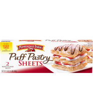 of a 17.3-ounce package Pepperidge Farm® Frozen Sheets Pastry Dough (1 sheet), thawed