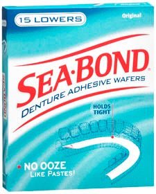 Sea•Bond® Denture Adhesive Wafers for Lower Dentures