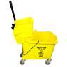 Impact, Value-Plus, 35qt, Mop Bucket w/ Sidepress Wringer, Yellow
