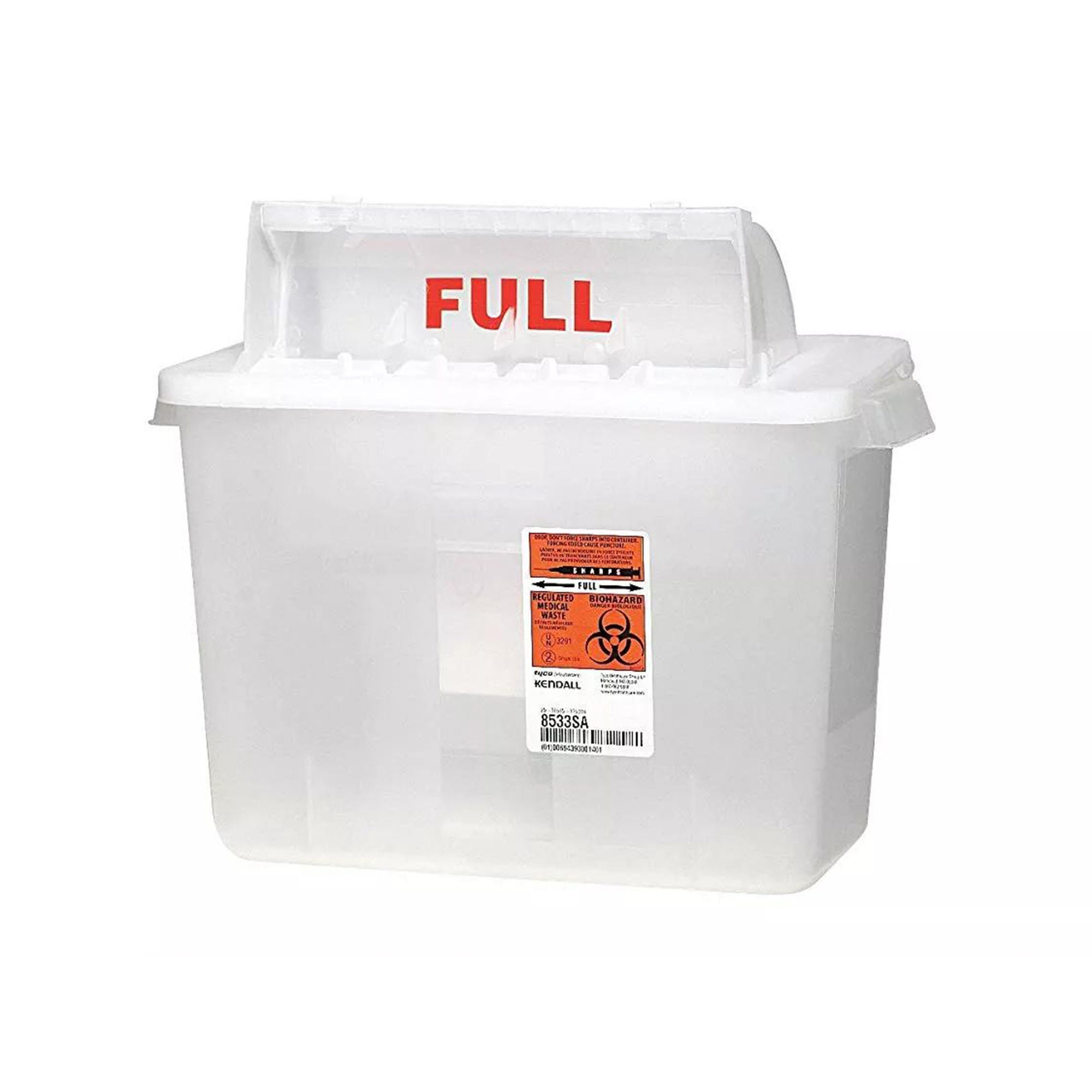 Cardinal CONTAINER, SHARPS CLR 2GL (10/CS)