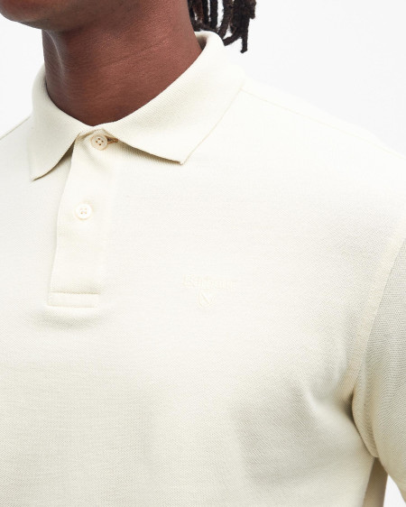 Washed-Out Sports Polo Shirt