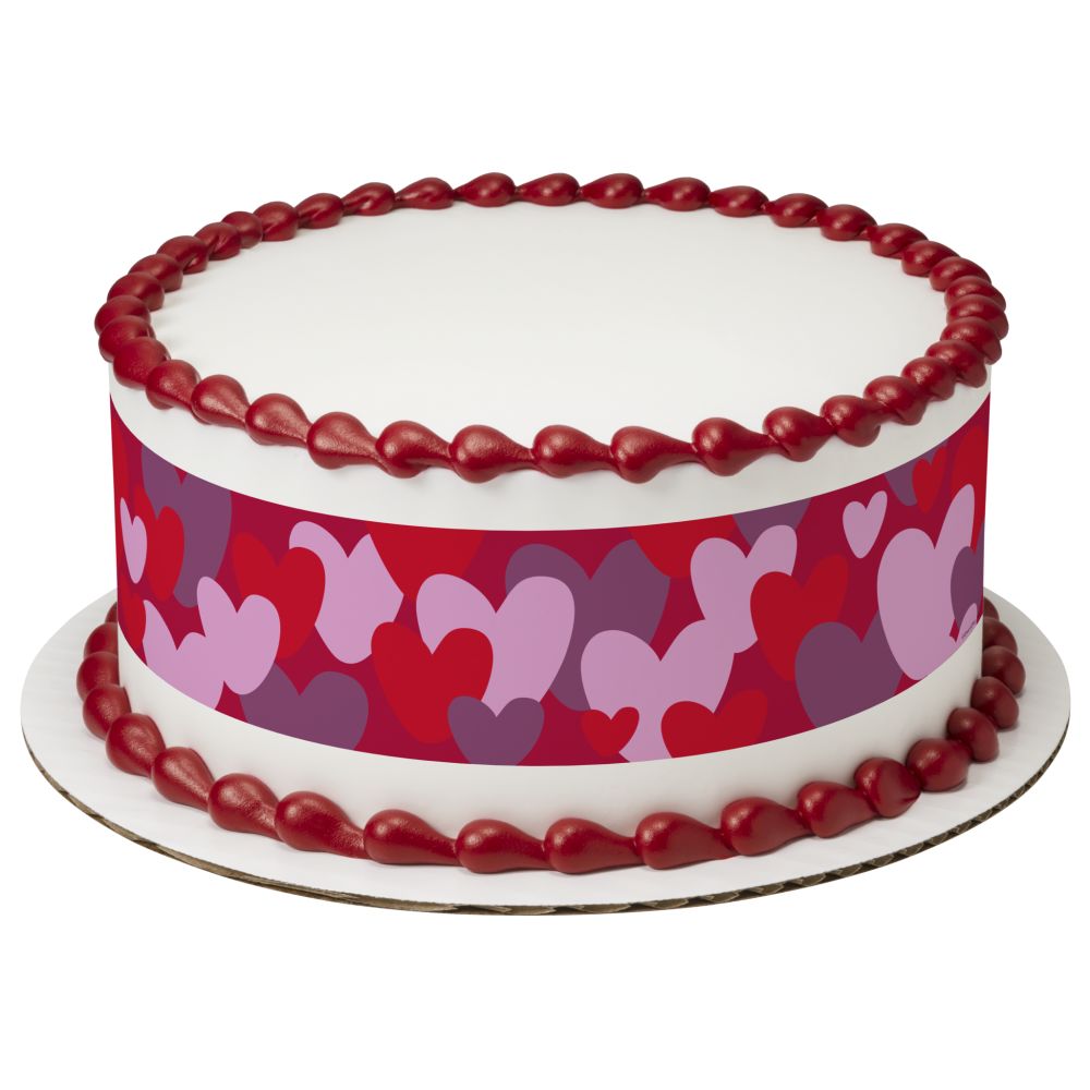 Image Cake Multi Hearts