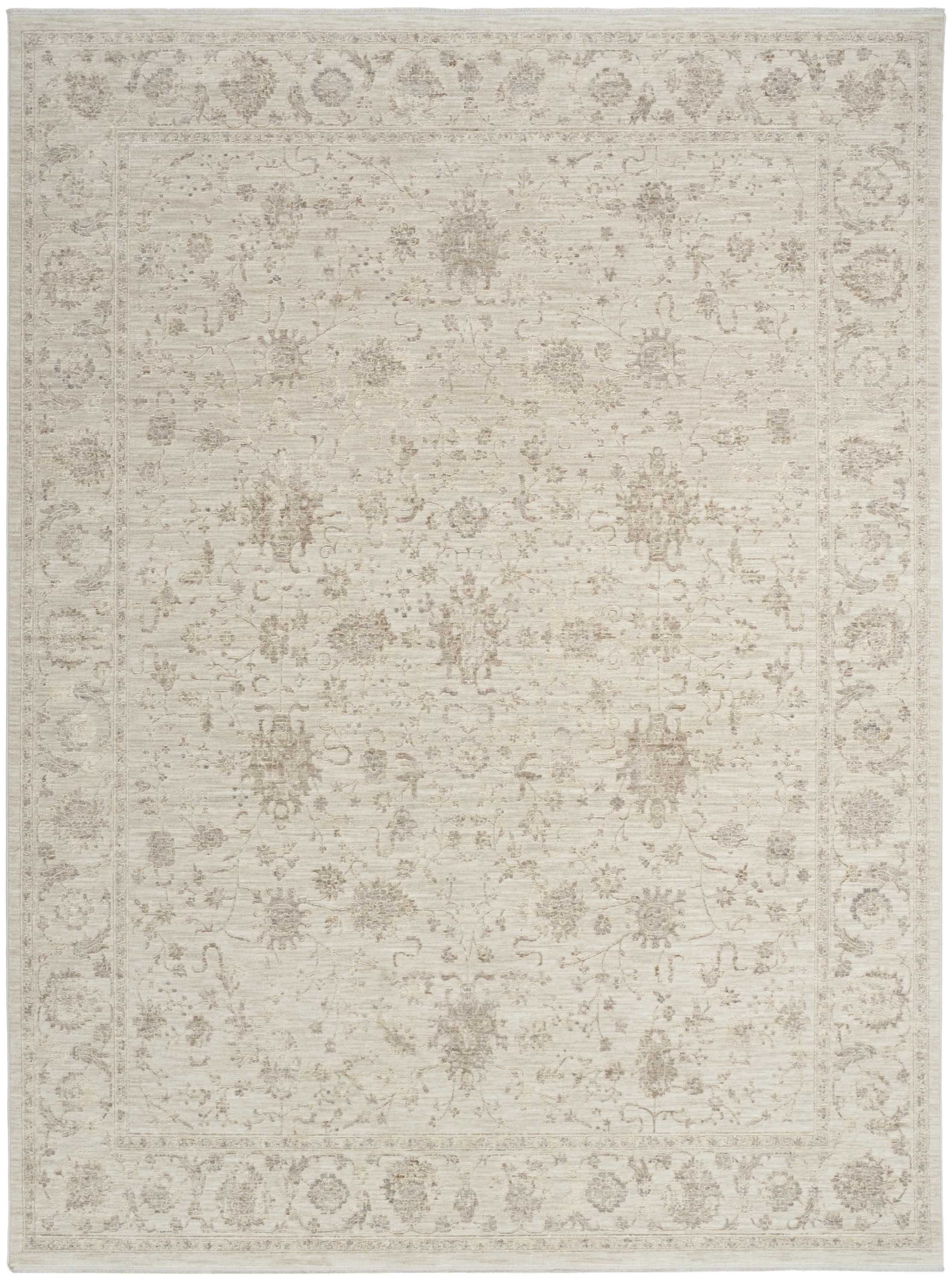 Nourison Shadows 9' x 12' Ivory Vintage Indoor Rug