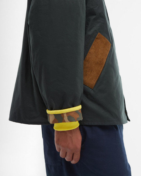 Barbour x Flower Mountain Oversized Transport Waxed Jacket