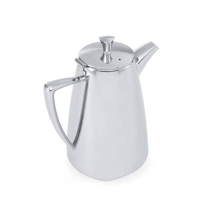 34-ounce Triennium™ stainless steel coffee pot in mirror finish