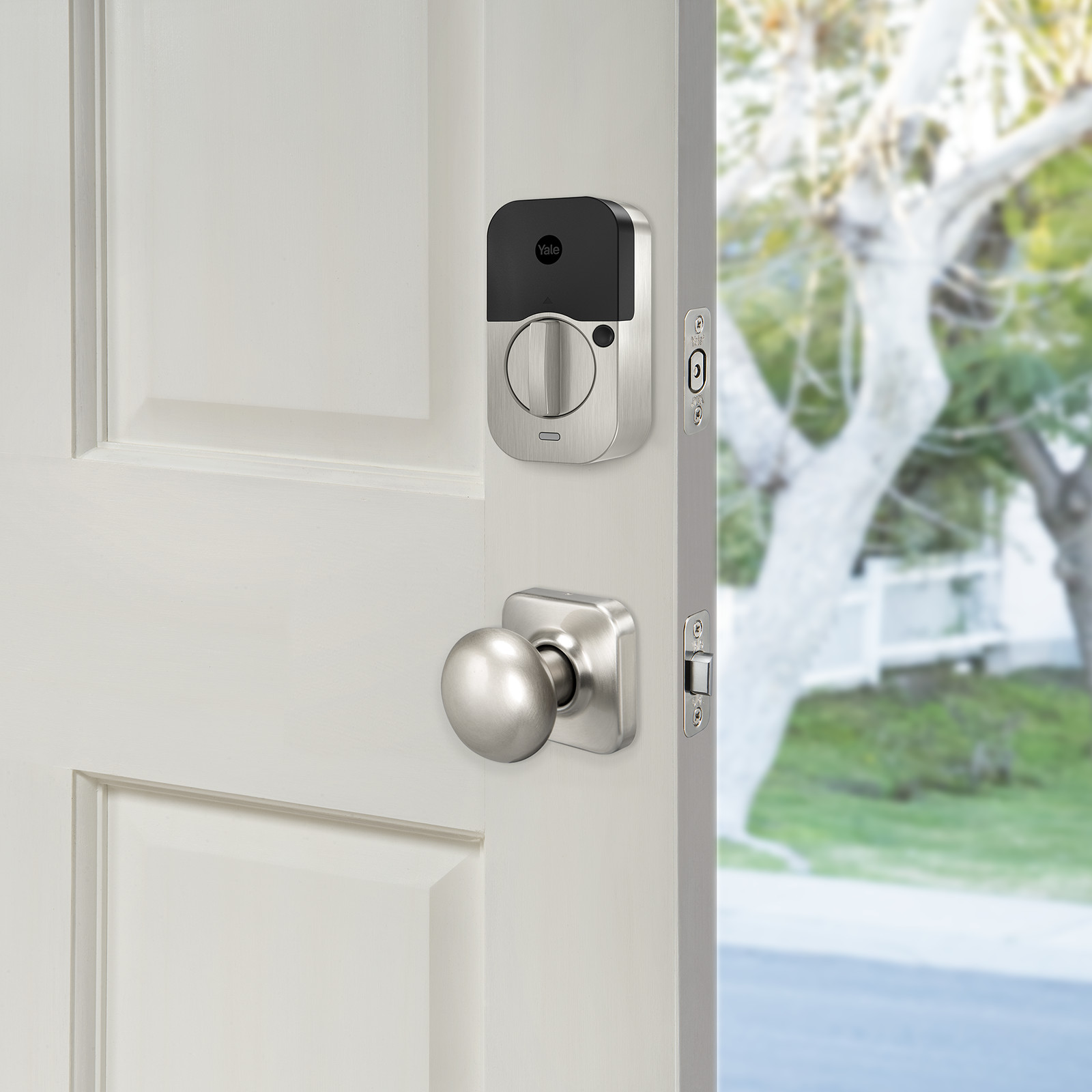 Ridgefield Handleset with Square Round Rosette