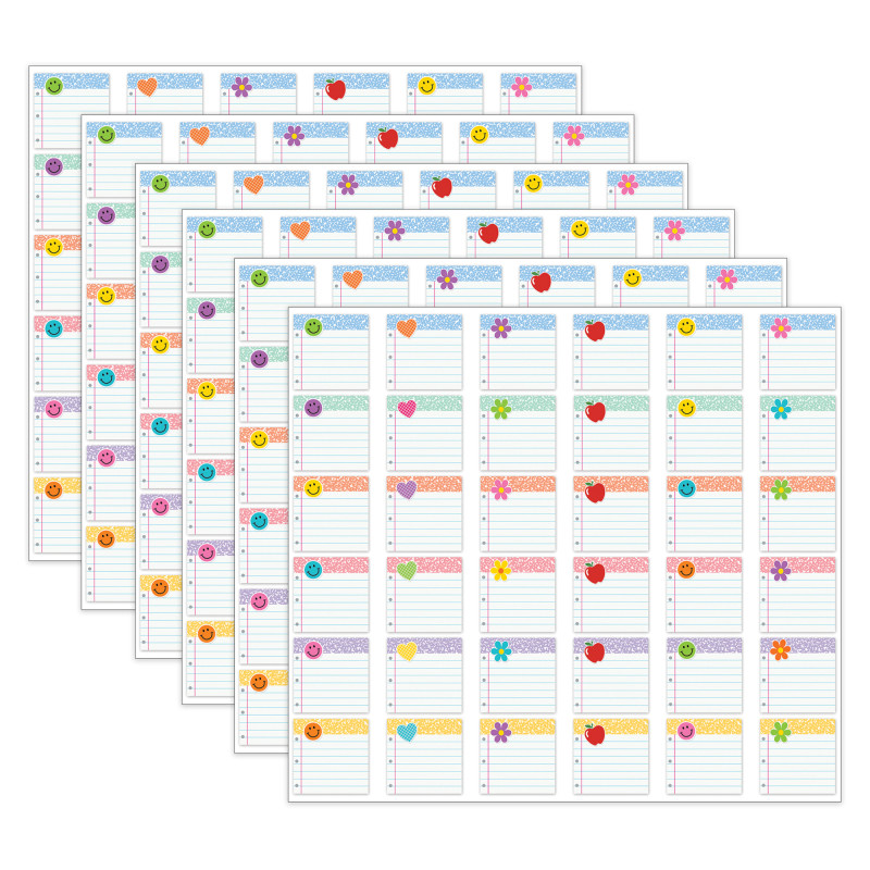 Cool for School Mini Accents, 36 Per Pack, 6 Packs