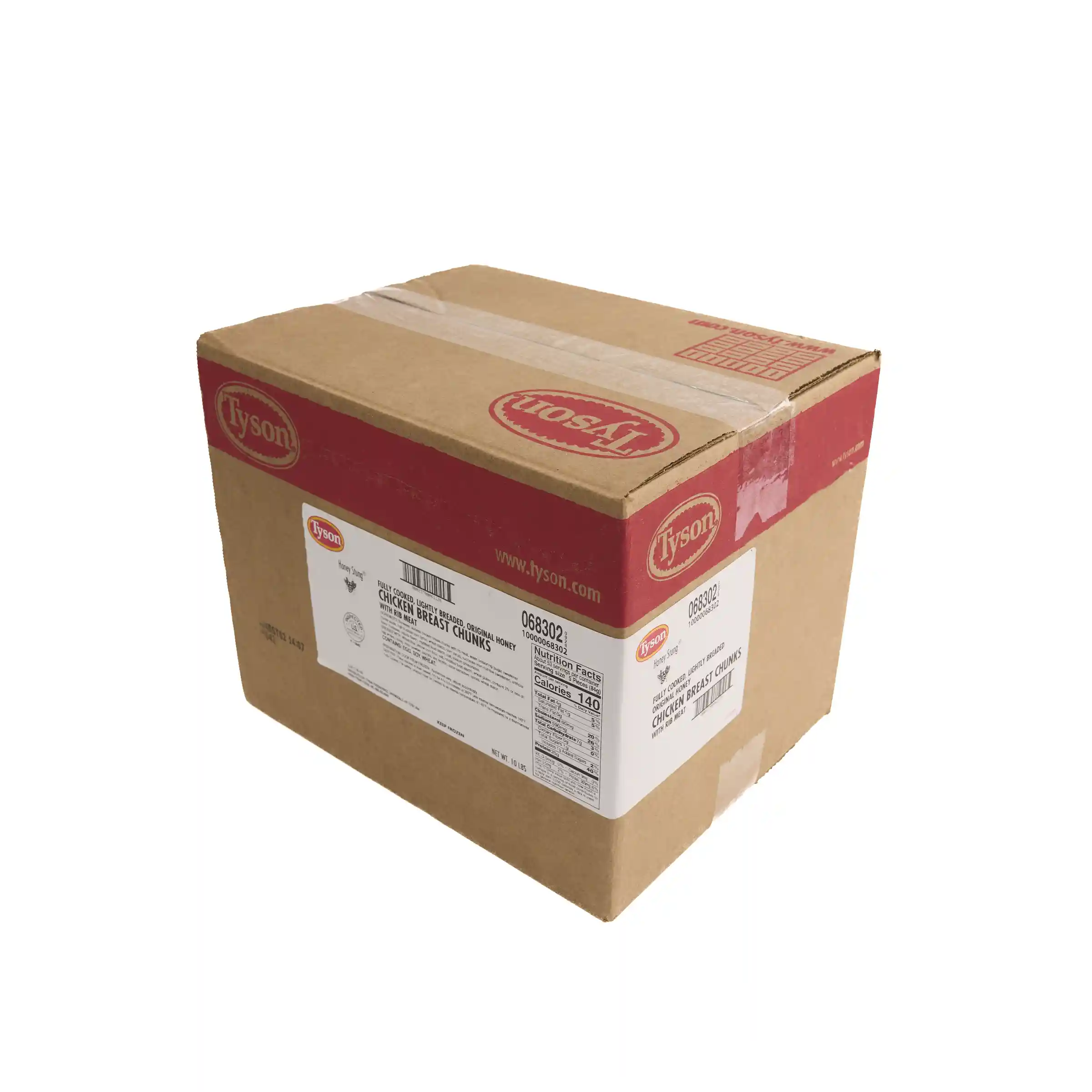 Tyson® Honey Stung® Fully Cooked Lightly Breaded Original Honey Chicken Breast Chunks_image_5