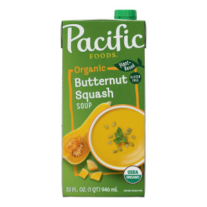 Pacific Foods® Organic Butternut Squash Soup, 32 oz Carton (Case of 12)