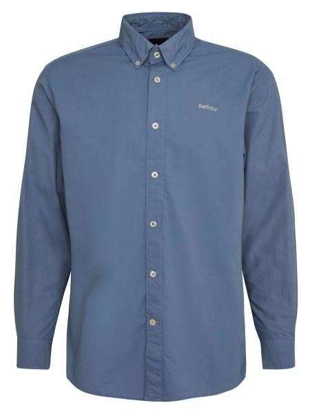 Camicia oversize in popeline tinto in capo Camicia oversize in popeline tinto in capo