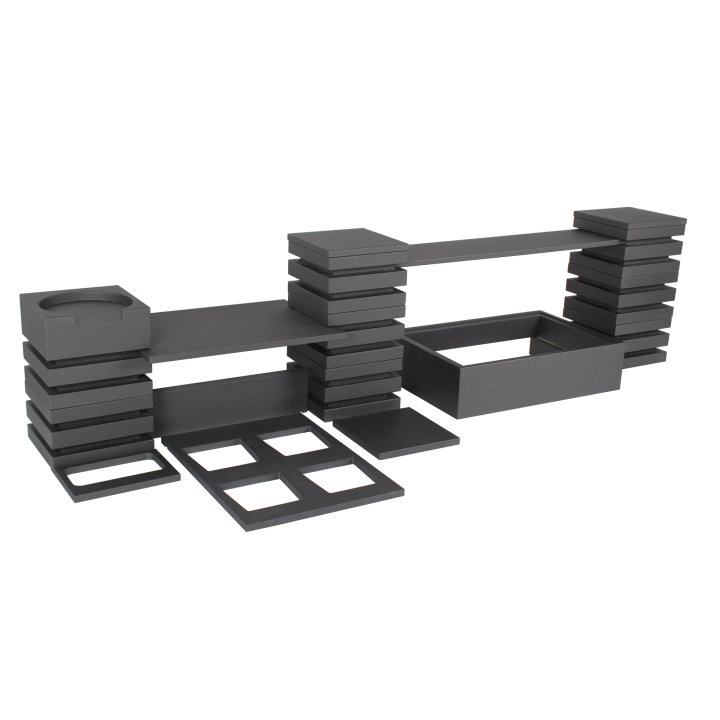 Cubic Beverage Display Setup