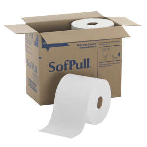 Georgia Pacific, SofPull High Capacity, 700ft Center-pull Towel, 1 ply, White