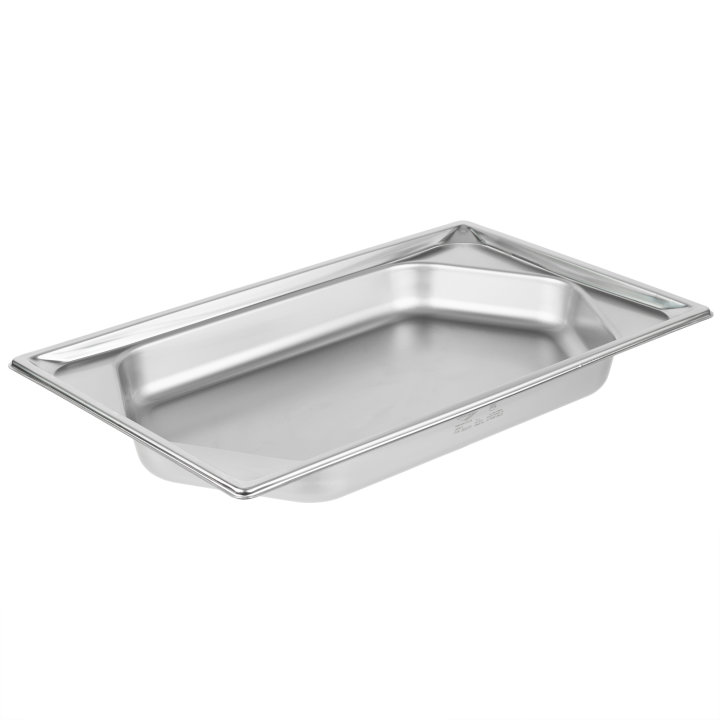 Full-size 2 ½-inch-deep Super Pan® stainless steel super shape hexagon wild pan