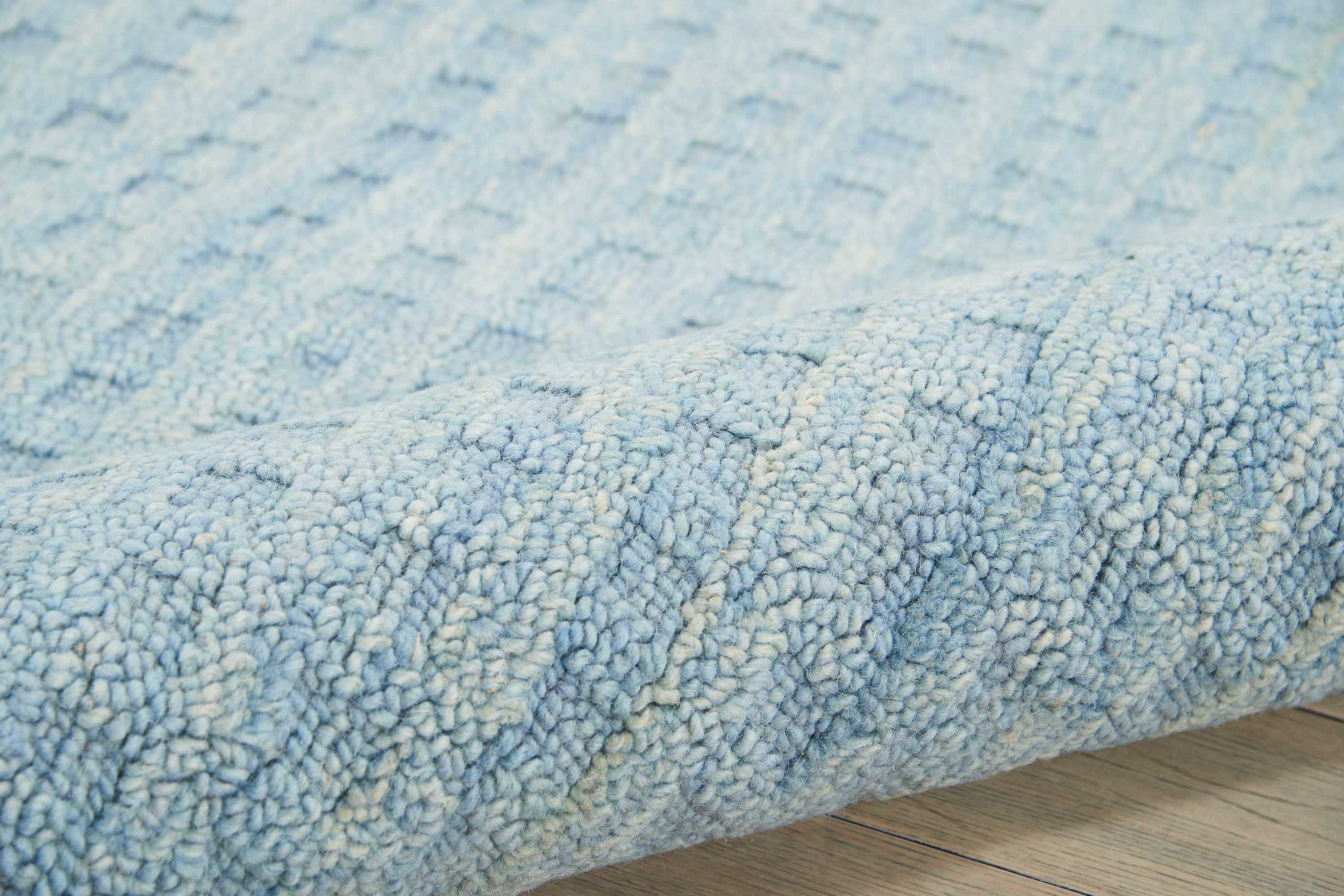 Nourison Marana 3'9" x 5'9" Sky Blue Contemporary Indoor Rug