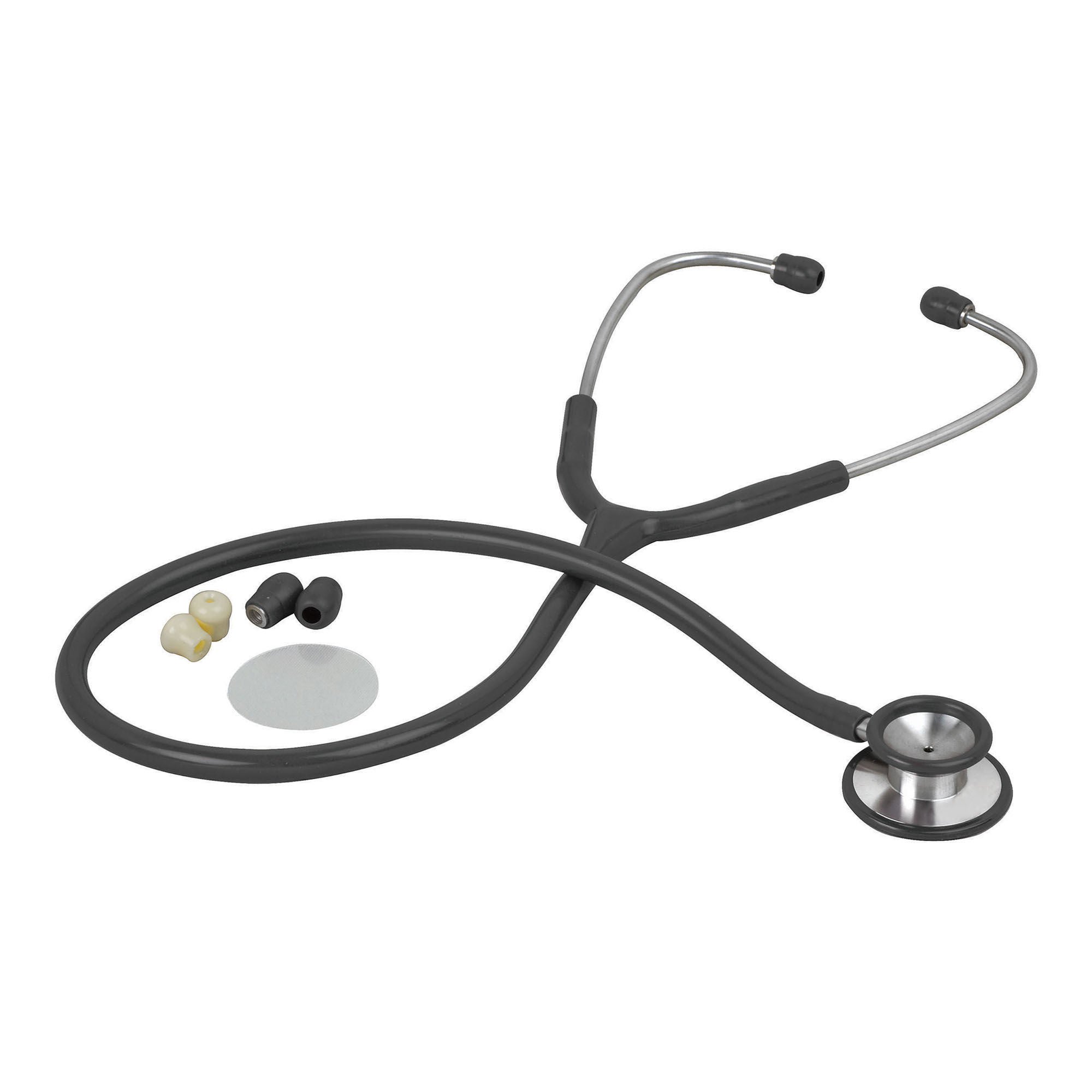Veridian Pinnacle Series Stainless Steel Stethoscope, Black