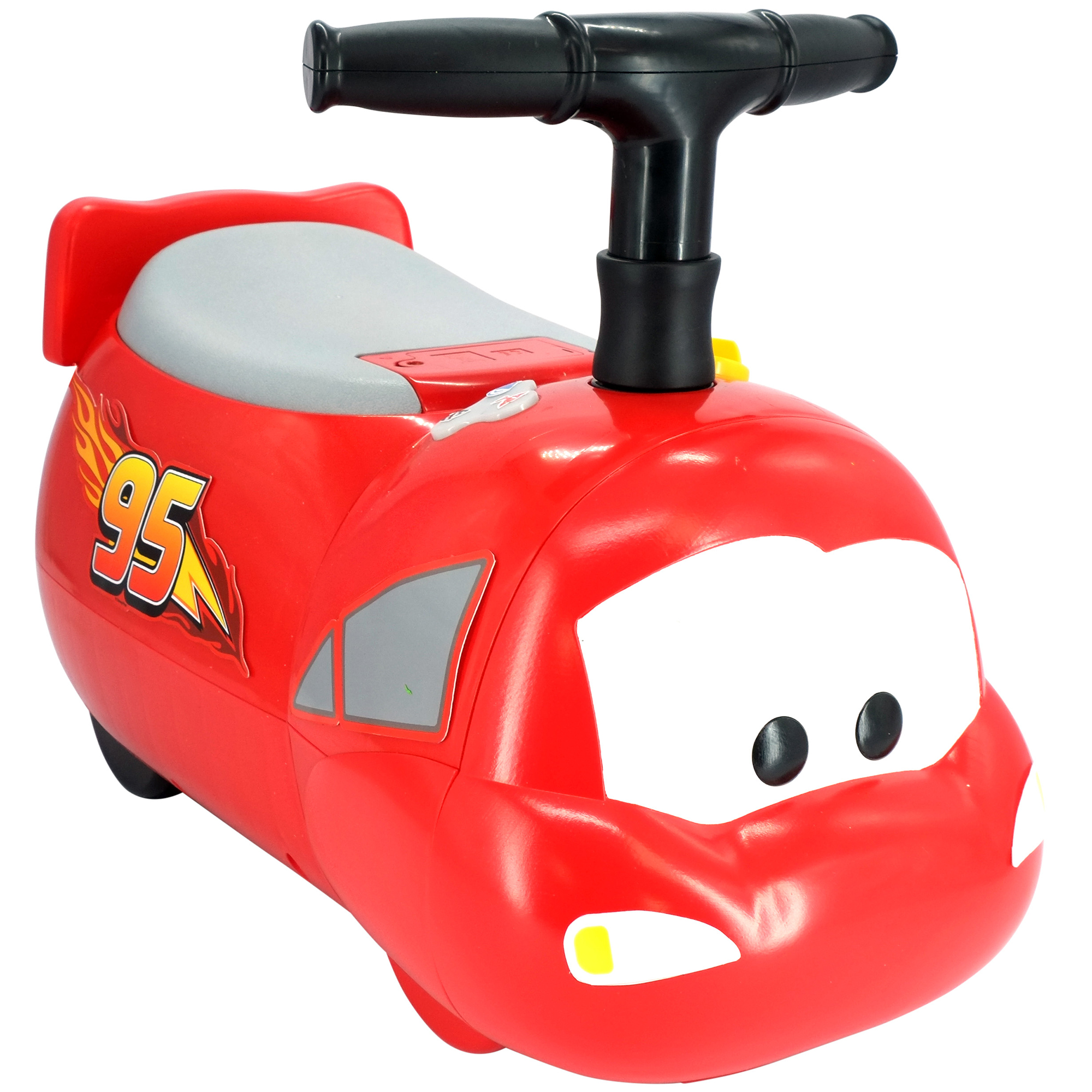 Kiddieland: Lights & Sounds Zoom Ride-On - Lightning McQueen