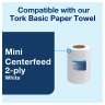 Tork, M1 Mini Elevation,  Center Pull Towel Dispenser, Black