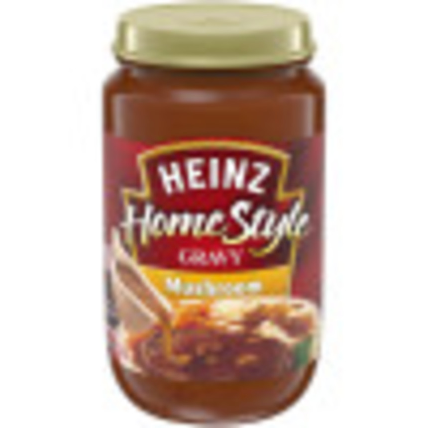 Heinz HomeStyle Mushroom Gravy, 12 oz Jar image 