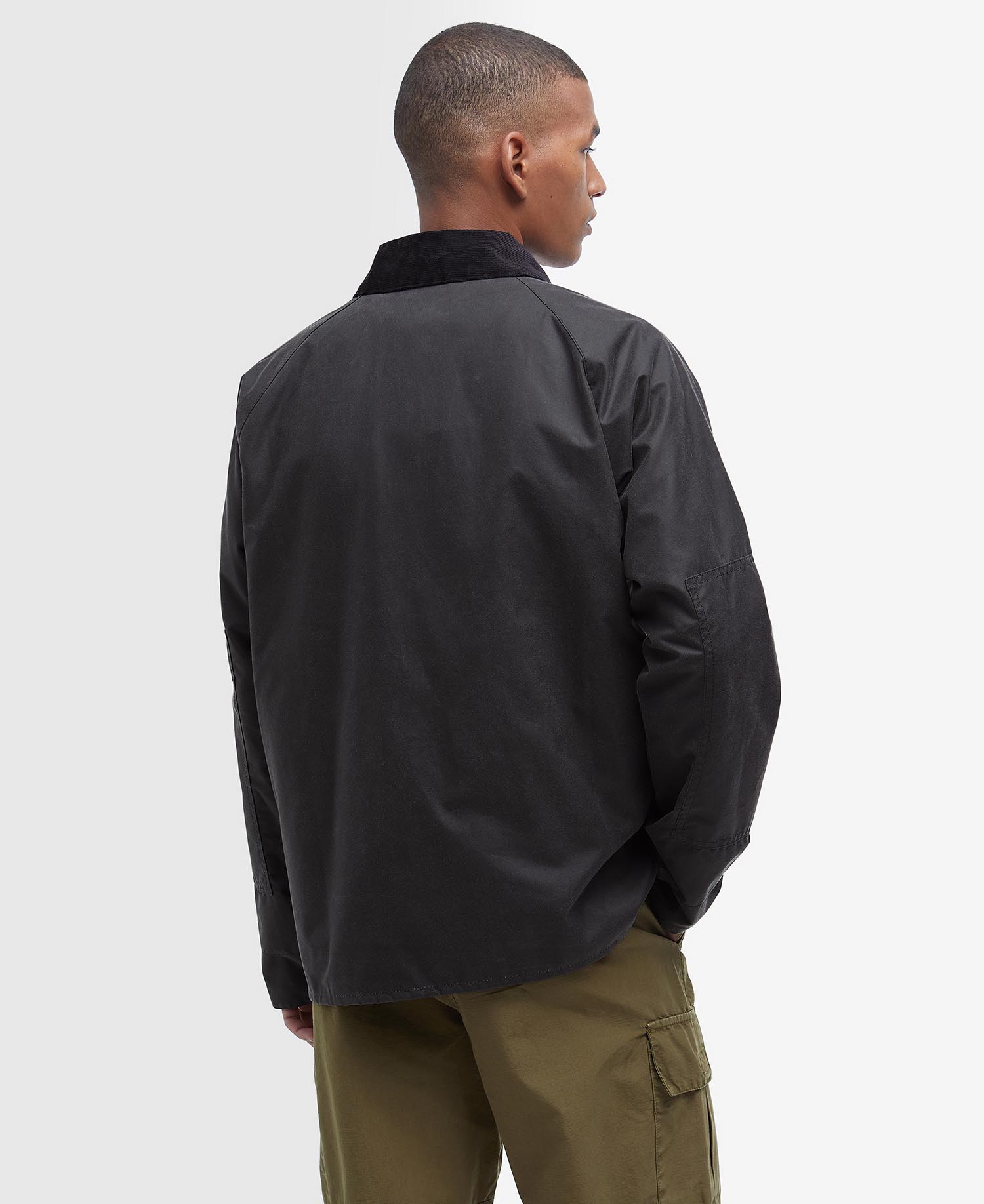 Re-Engineered Short Bedale Waxed Jacket image number 2