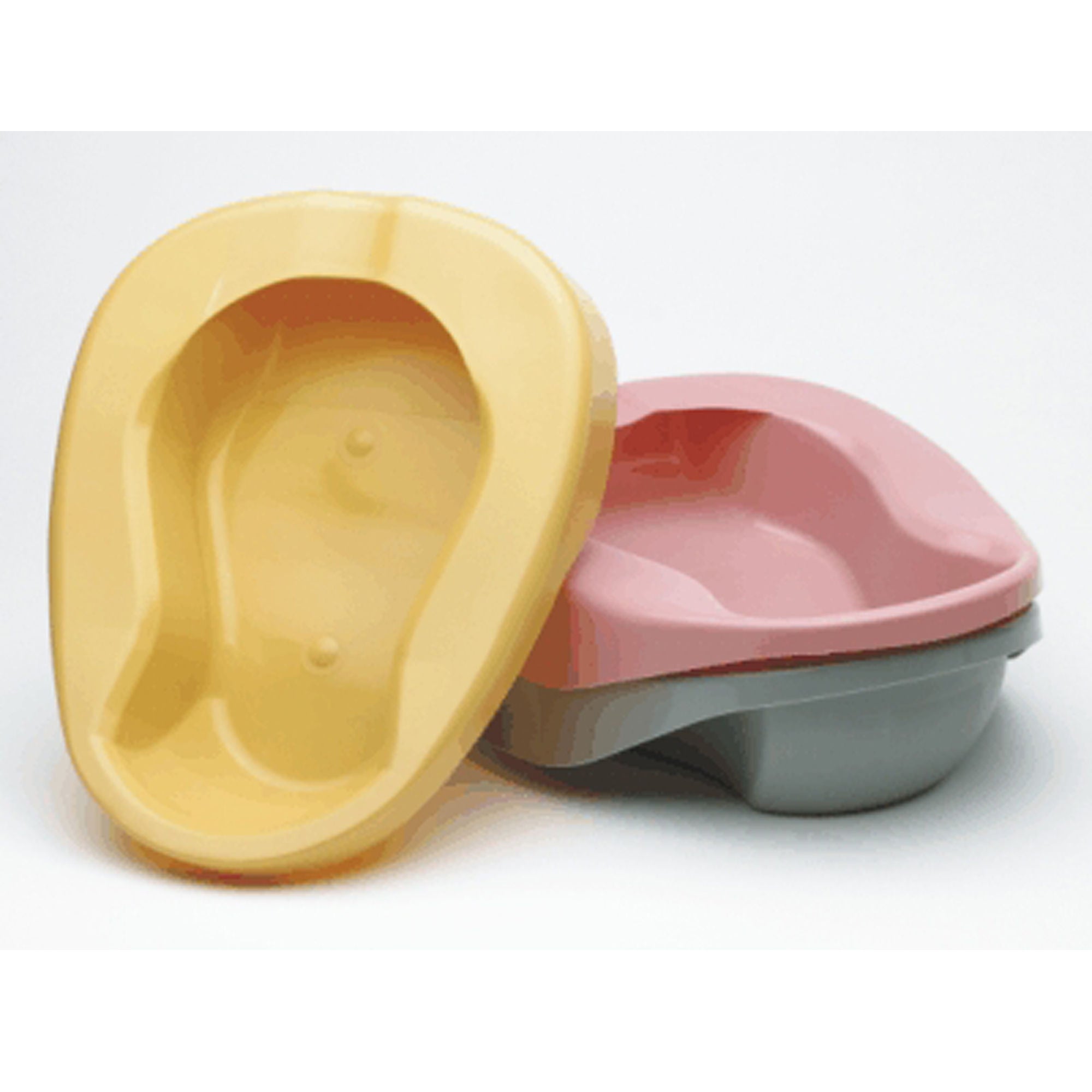 Medegen Pontoon Bedpan, 2 qt., Dusty Rose