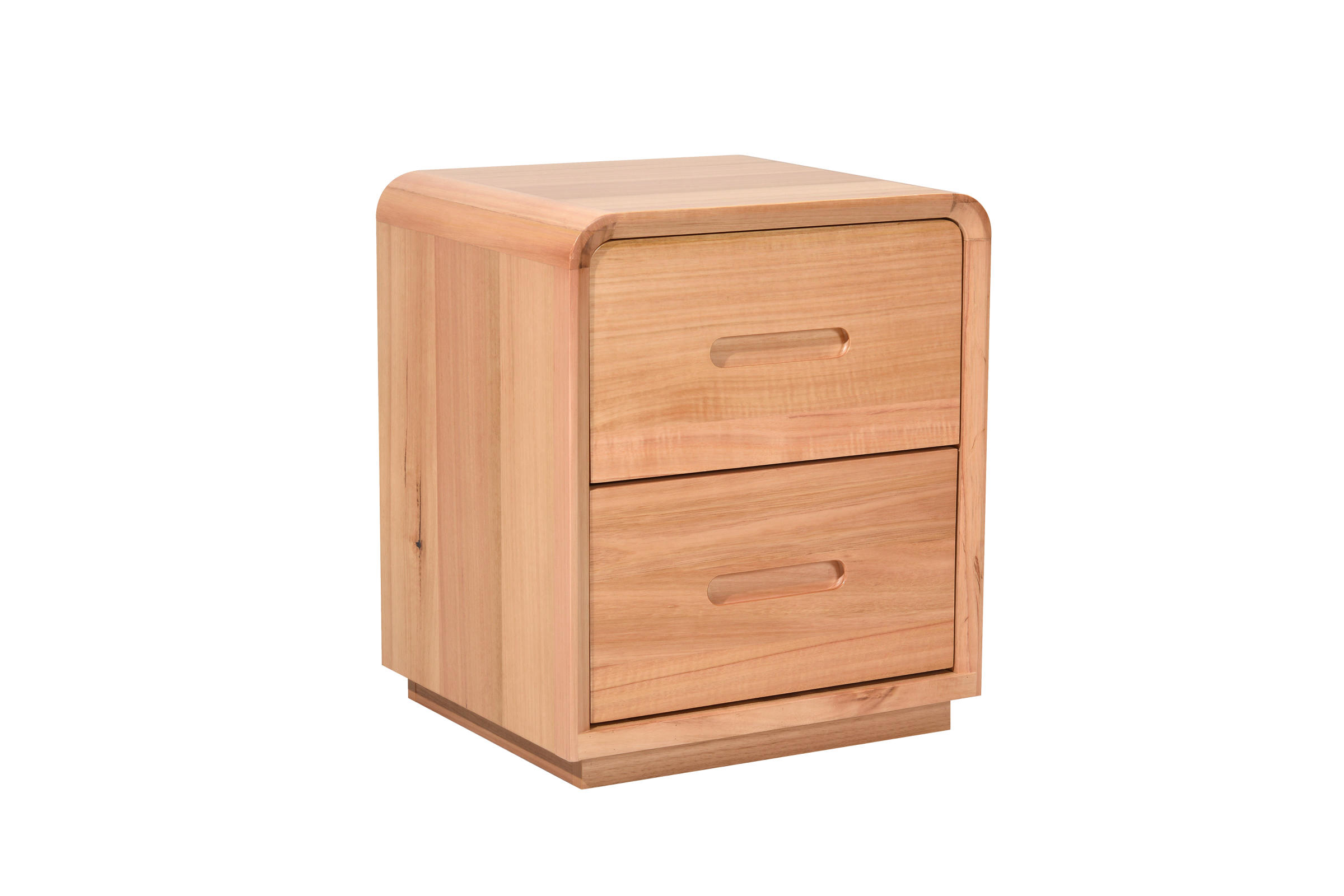 Product image of the  Valentine Bedside Table (2 Drawer), Natural from Forty Winks