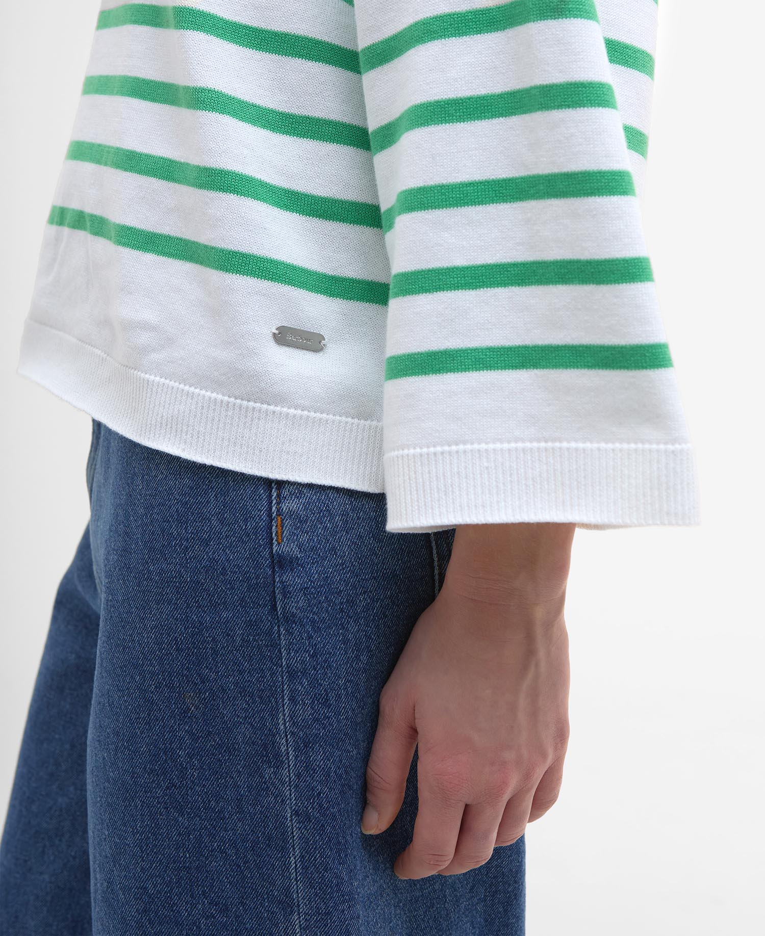 Kayleigh Striped Crew Neck Jumper image number 5