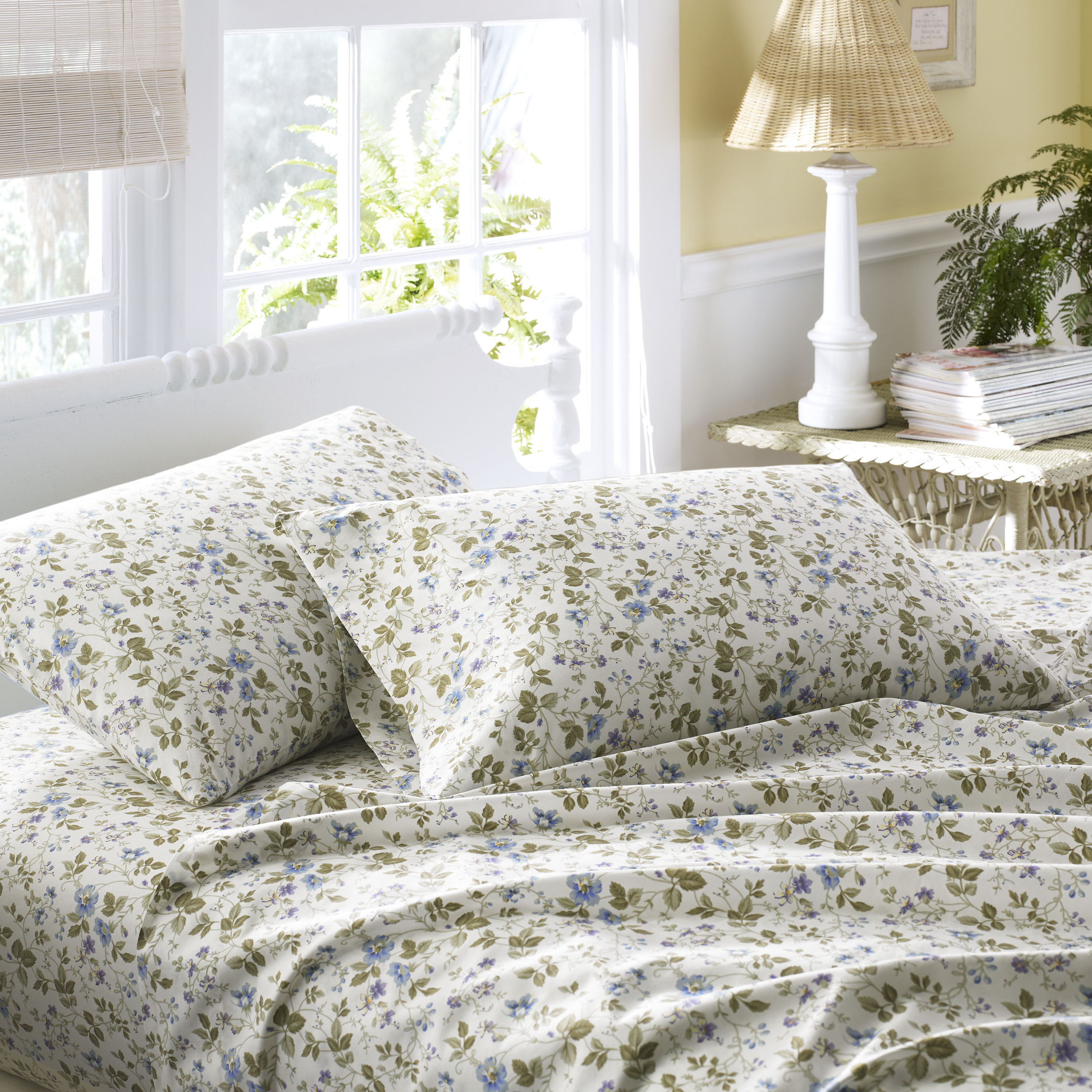 Laura Ashley Kissenbezug Paar 2 Stück 100% Baumwolle - Bild 25 von 33