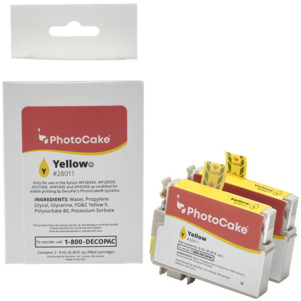 Epson “E” Series Cartridge - Yellow - Red 3 Free PhotoCake® Ink