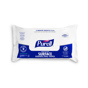 GOJO, PURELL® Healthcare Surface Disinfecting Wipes  ,  72 Wipes/Container