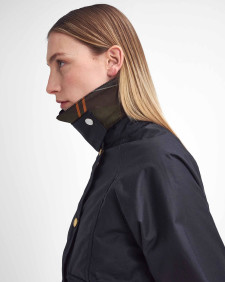 Cropped Beadnell Waxed Jacket 