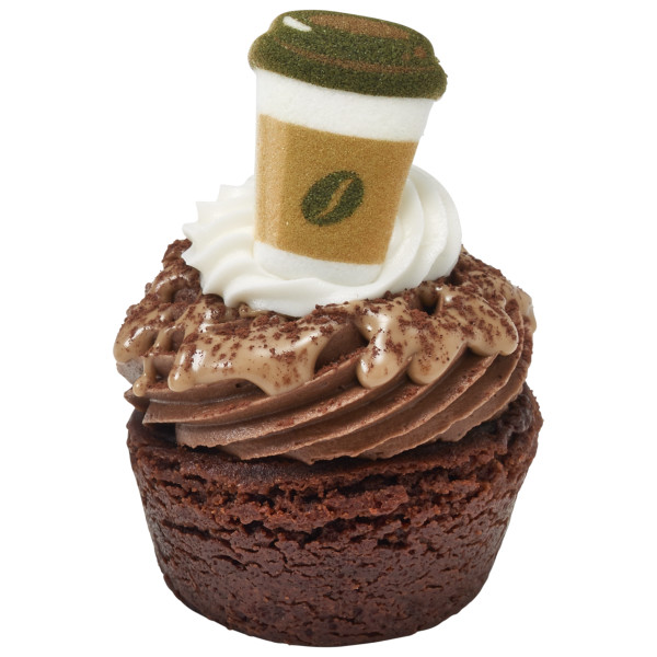 Mocha Coffee Icon - Red 3 Free Dec-Ons® Decorations