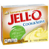 Jell-O Cook & Serve Banana Cream Pudding & Pie Filling, 4.6 oz Box