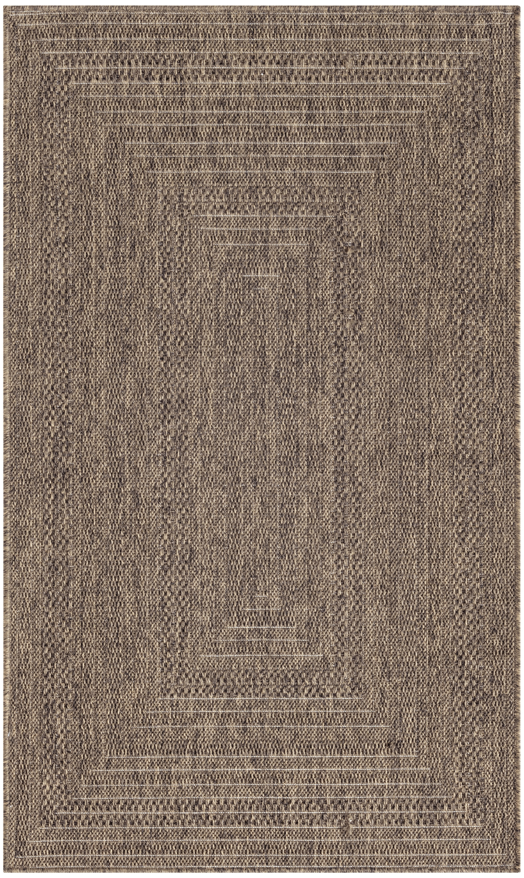 Nourison Tulum 2' x 3' Brown Outdoor Rug