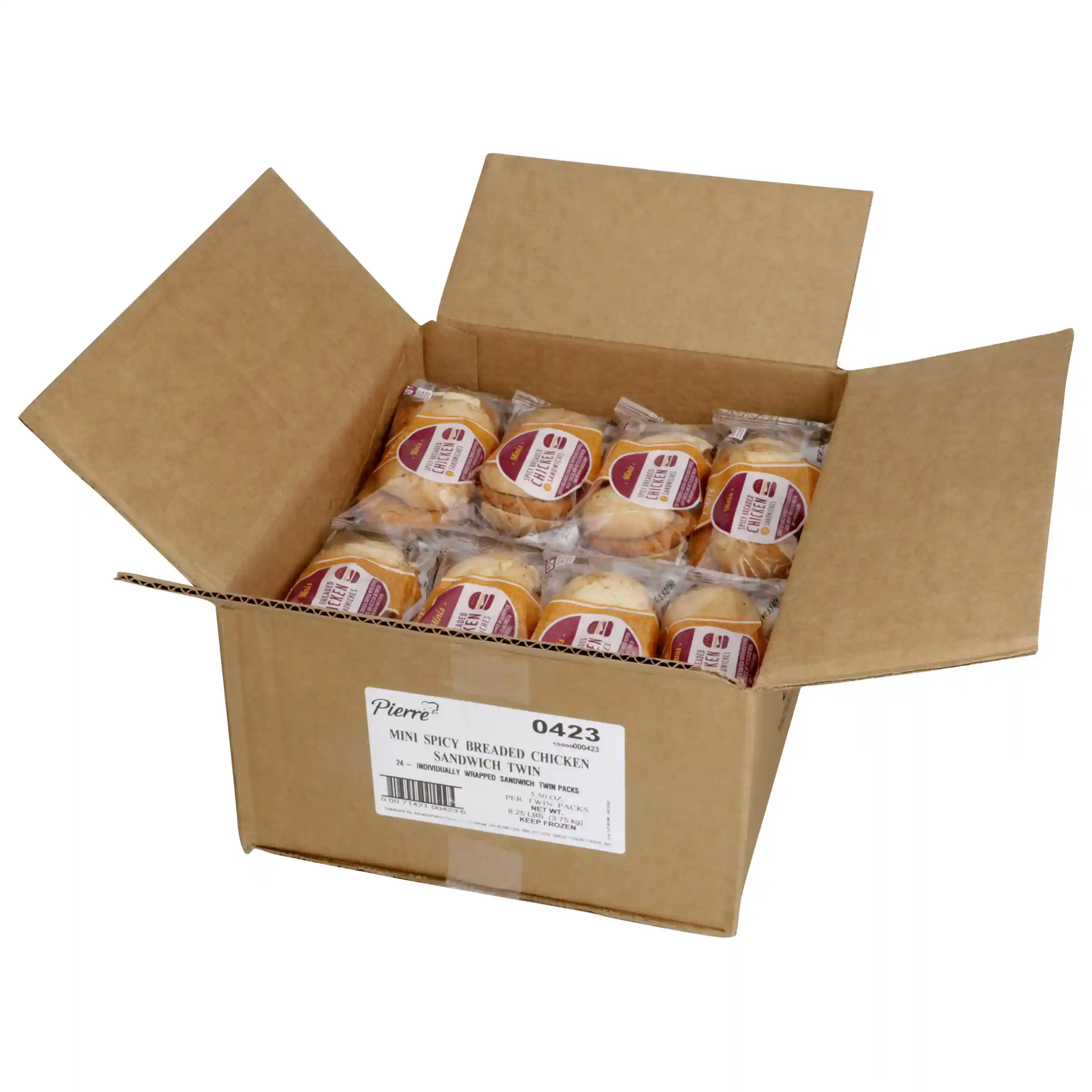 Pierre™ Mini Spicy Breaded Chicken Sandwiches_image_4