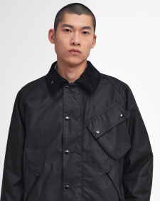 A7 Pacemaster Waxed Jacket Classic Black