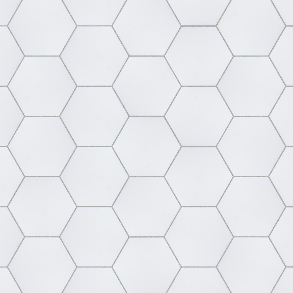 Horizon Hex Blanco 7-3/4 in. x 9 in. Ceramic Floor and Wall Tile ...