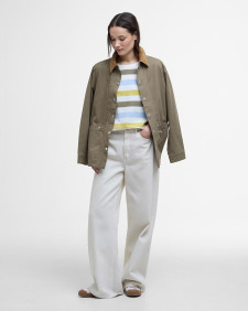 Lyndale T-Shirt Limeade Stripe