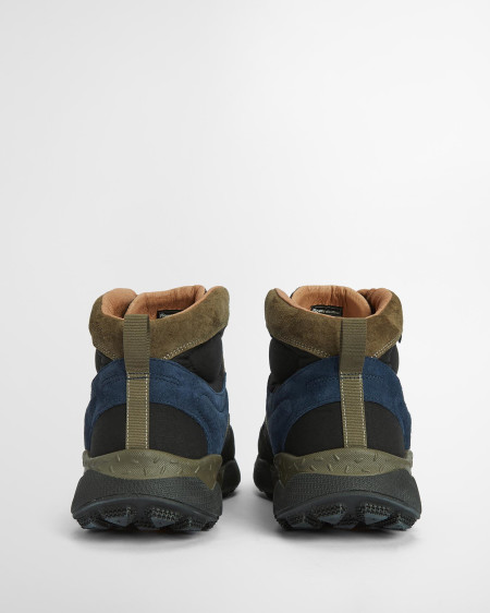 Barbour x Flower Mountain Back Country Uni Mid Trainers