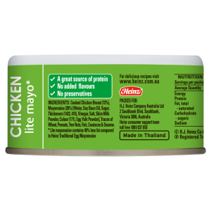  Heinz® Shredded Chicken Lite Mayo 85g 