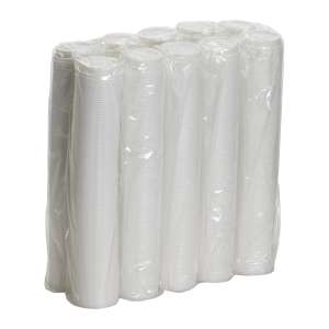 Dixie, Dome Hot Drink Lids, Fits 8 oz Cups, Plastic, White,