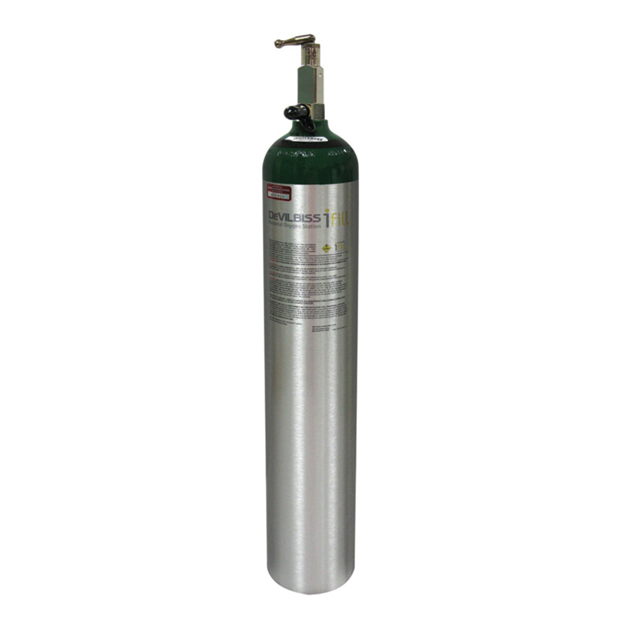 Oxygen Cylinder DeVilbiss iFill® Size E Aluminum