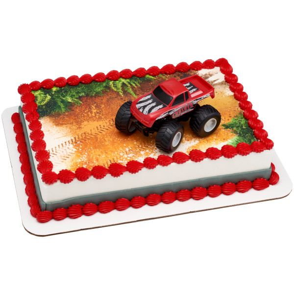 Dirt Track PhotoCake® Edible Image® DecoSet® Background