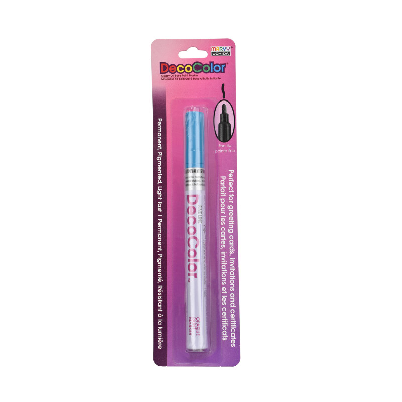DecoColor® Paint Marker, Fine Tip, 200-S, Light Blue #10