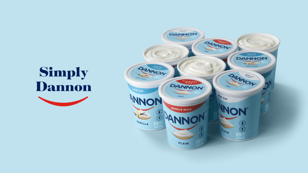 thumbnail video image 2 of Dannon Plain Fat Free Yogurt, 32 oz Quart, 2 of 15
