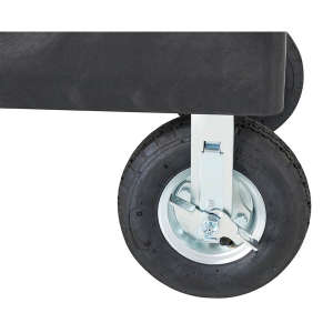 Rubbermaid Commercial, BRUTE Heavy Duty, Utility Cart, Black