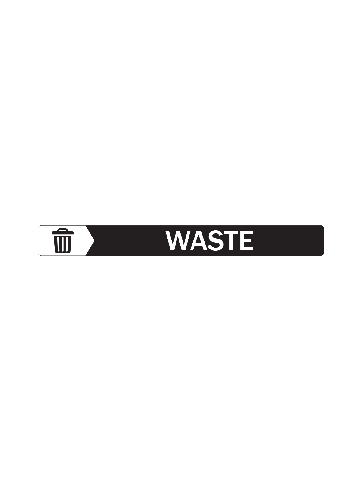 RENEGADE – Label – Waste – Black-White