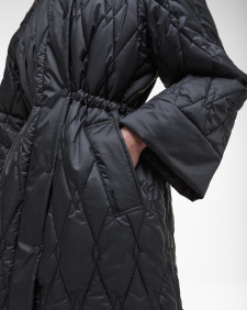 Steppjacke Celine Black/Onyx Tartan