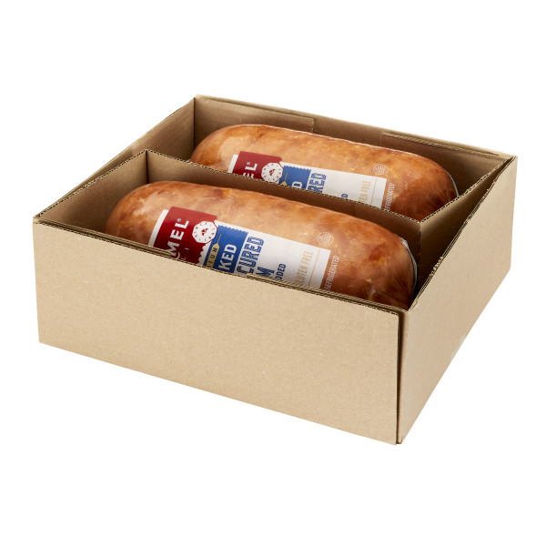 HORMEL(r) Smoked Honey Cured Premium Ham, Water Added, 2 pc . C1RM - Front Right Open Case (Hi Res)