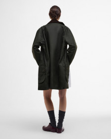 Giacca cerata oversize Loren Barbour The Edit by Alexa 