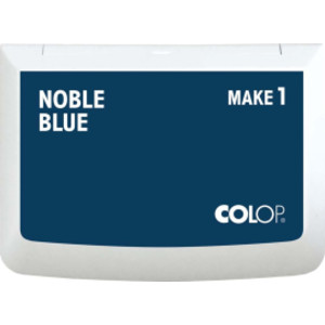 Make 1 Water-Based Acid-Free Craft Ink Stamp Pad, 3.5 x 2 Inches, Noble Blue